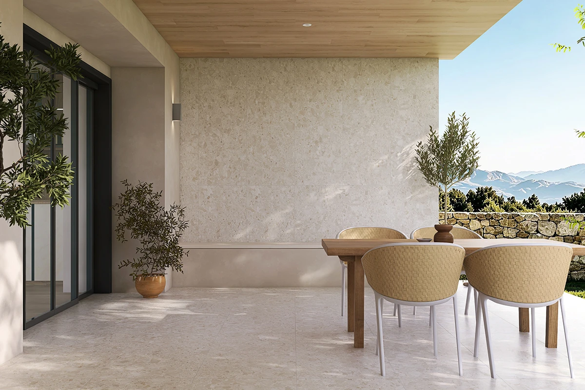 Carrelage en porcelaine